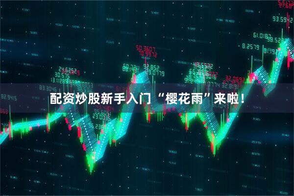 配资炒股新手入门 “樱花雨”来啦！